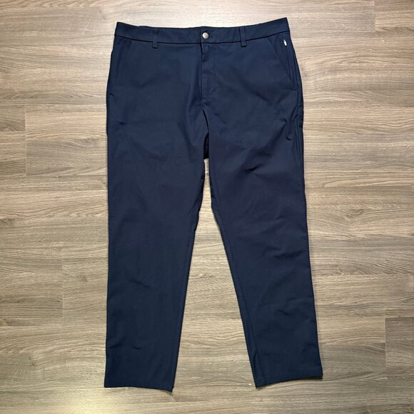 Lululemon Men's Commission Pant Classic *Warpstreme 34" - Navy - Picture 2 of 7